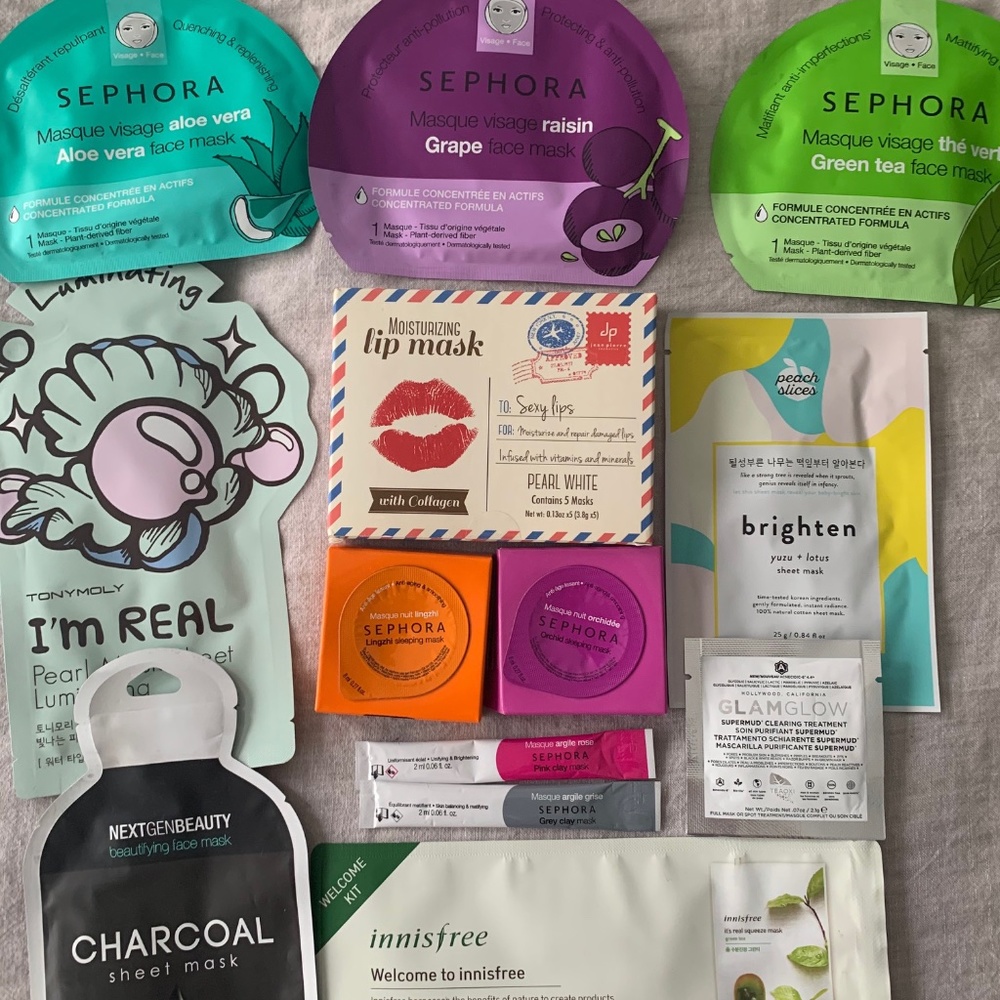 Set of 16 Various Face Masks!